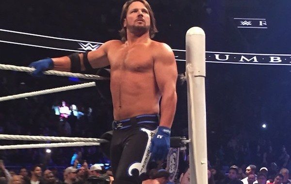 AJ Styles Royal Rumble