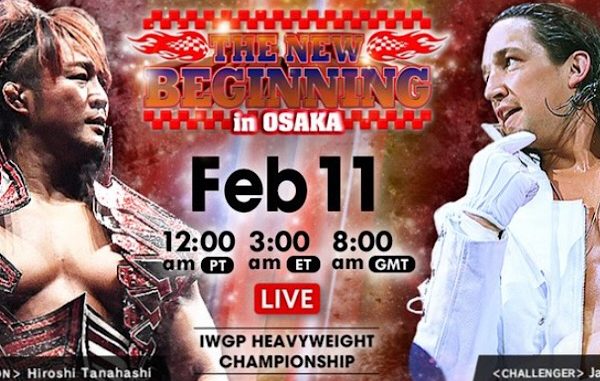 NJPW New Beginning In Oskada 2018 White vs. Tanahashi
