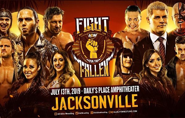 AEW Fight for the Fallen Art