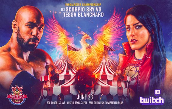 Wrestle Circus Big Top Revival Scorpio Sky Tessa Blanchard PWTorch
