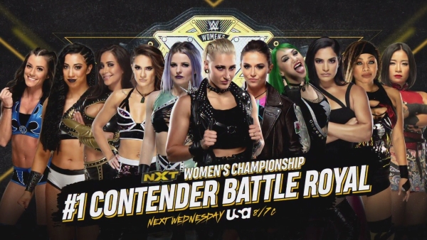 NXT Hits Misses Womens Battle Royal Rhea Ripley Candice LeRae Rhea Ripley Candice LeRae NXT Battle Royal
