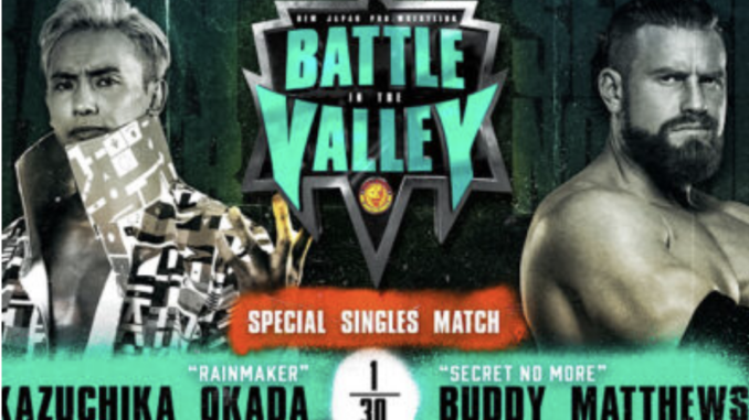 NJPW Battle in the Valley Okada