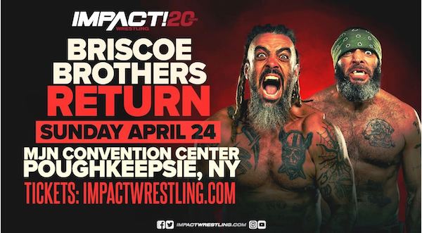 The Briscoes set to return to Impact Wrestling in April