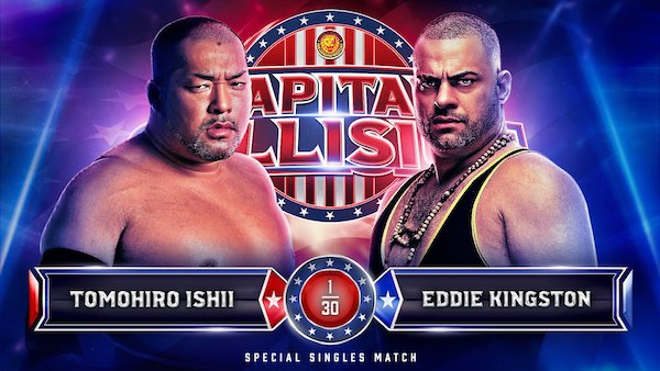 Ishii vs. Kingston announced for Capital Collision