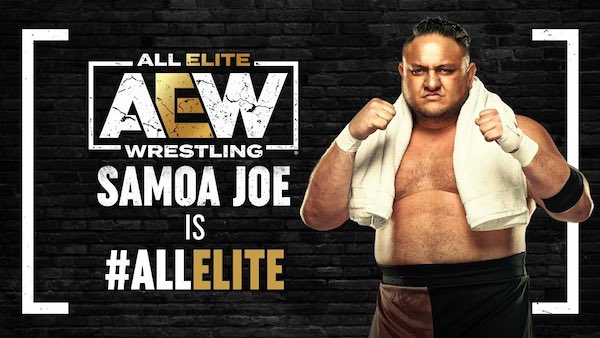 Samoa Joe officially signs with AEW