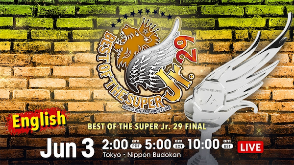 BOSJ 29 NJPW Best of Super Jr. finals set