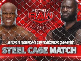 Cage match announced for next week's Monday Night Raw