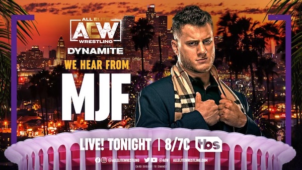MJF to speak on this week's AEW Dynamite