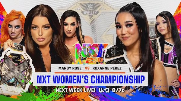 NXT Women's Championship match set for next week