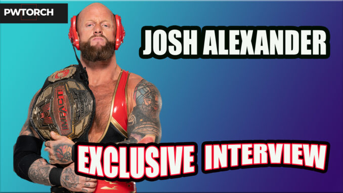 Josh Alexander talks being Impact World Champion