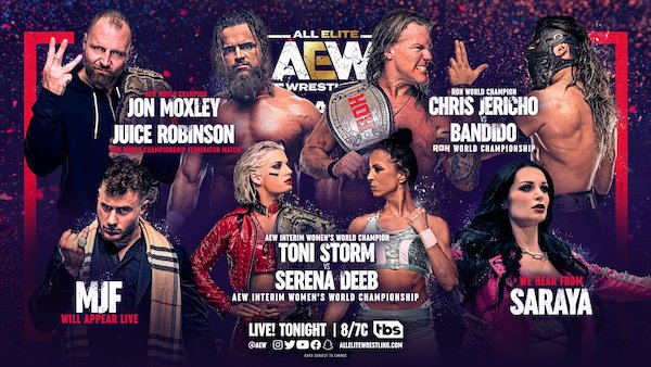 Full preview of AEW Dynamite
