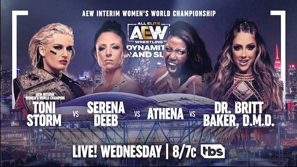 Final 4 AEW wrestlers in the TBS Women's Championship tournament