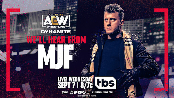 MJF to speak on AEW Dynamite