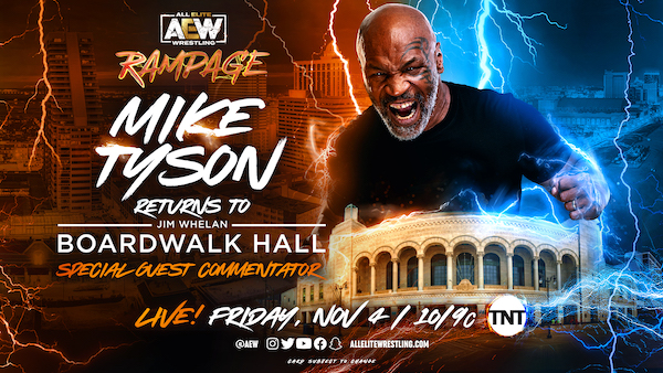 Mike Tyson set to return to AEW