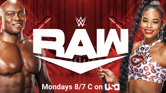 WWE Raw full match card