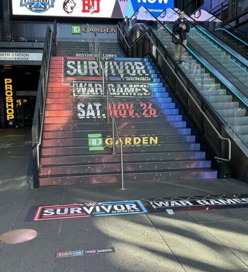 Survivor Series Boston Steps