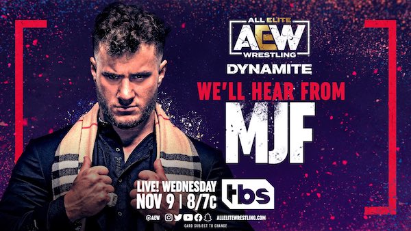 MJF set to return to AEW Dynamite