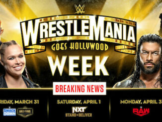 WWE announces WrestleMania week events