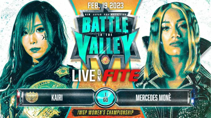 Full NJPW Battle in the Valley 2023 Results