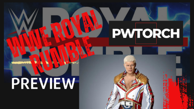 WWE Royal Rumble preview and AEW discussion