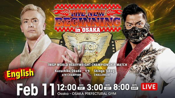 NJPW New Beginning 2023 Results