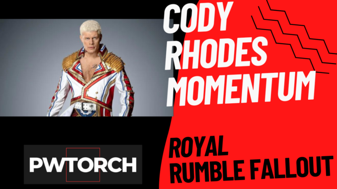 The weekly PWTorch Fireside Chat talking Cody Rhodes and more