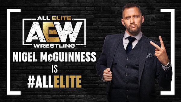 Nigel McGuinness signs with AEW