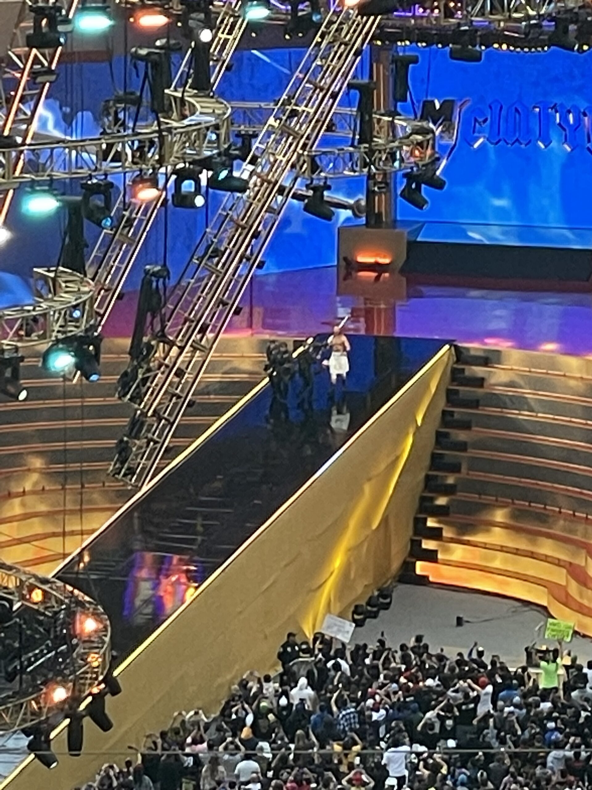 WWE WRESTLEMANIA 2023 NIGHT TWO INPERSON PERSPECTIVE Belair vs. Asuka