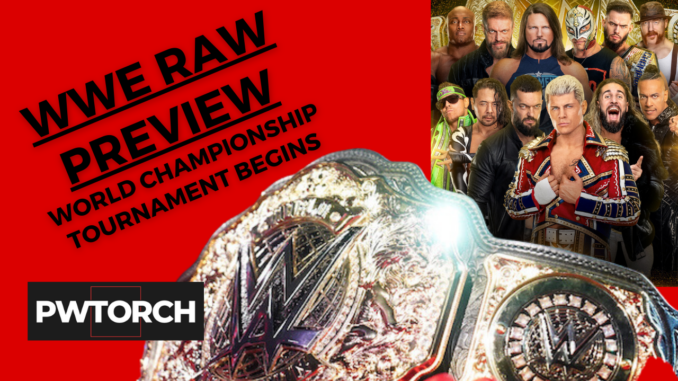 WWE Raw preview