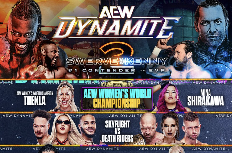AEW Dynamite Ratings Report (3/25): Viewership and key demo rating data for episode headlined by Omega vs. Swerve, 8-week averages, comparison to prior years